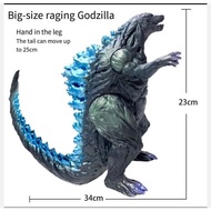22cm blue earth godzilla figure pvc
