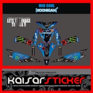 Decal Sticker Motor Full Body Sticker Yamaha Mio Soul Lama 545
