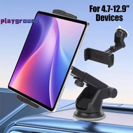 [playground] Suction Cup Tablet Car Phone Holder For Samsung Galaxy Z Fold 4 3 2 Stand Adjustable Mo