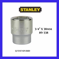 STANLEY SOCKET 3/4" 38MM 89-338 6POINT