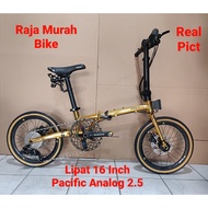 Sepeda Lipat Pacific Analog 2.5 16 Inch Sepeda Lipat 16 Inch Pacific Analog 2.5