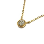 ete Agate agete Necklace K18YG Direct from Japan Secondhand