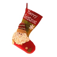 AT&amp;💘BVS7Wholesale Christmas Decorations Small Socks Christmas Tree Pendant Ornaments Gift Bag Gift Box Kindergarten Suga