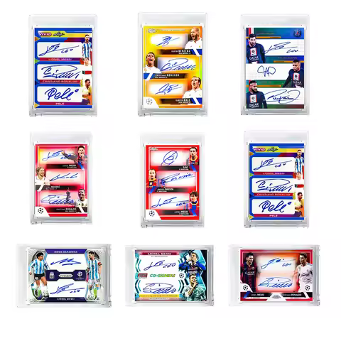 Panini Diy Homemade Sign Card Star Card Series Refraction Collection of Ornaments Boy's Birthday Gif