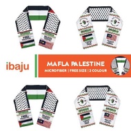 Bendera Palestine Ikat Kepala Mafla Save Palestine Free Palestine Microfiber Mafla Scarf Jersey Print Premium Quality