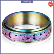 Moon Helix Jewelry Hoop Dainty Knuckle Fidget Band nduni