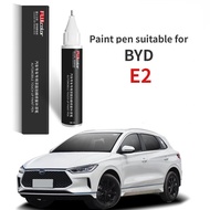 Effective Paint pen for car Paint Pen Suitable For BYD E2 Touch-Up Pen Crystal White Special E2 Auto Supplies Refit Accessories E2 White Red Blue