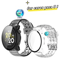 coros pace 3 strap Transparent strap for coros pace 3 Smart Watch strap Sports wristband coros pace 3 case Screen protector