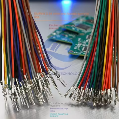 10pcs DuPont Line 10-50cm 24awg Electronic Line Spacing 2.54mm female to female/male to male/male to