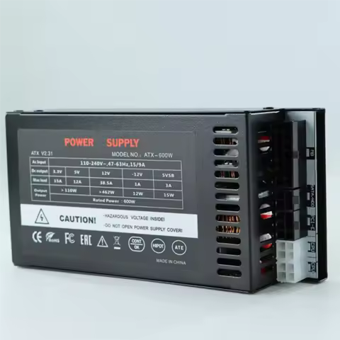 B37B-ENP-7660B New 600W 1U Flex ATX Full Modular PC Power Supply For K39 ITX Mini Case Gaming Deskto