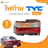 TYC ไฟท้าย TOYOTA AE100 AE101 ส้ม-แดง (11-1800-40-6B 11-1801-40-6B) (1 ชิ้น) | AUTOHUB