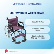 SOMA 105 Wheelchair With Foldable Backrest 18"