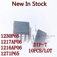 10PCS/LOT NCP1230P65 1217AP06 1216AP06 1271P65 NCP1216AP65G DIP-7 Power chip IC New In Stock chip in