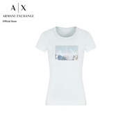 AX Armani Exchange เสื้อยืดผู้หญิง รุ่น 8NYTDL-YJ73Z-U9093 - สีฟ้า