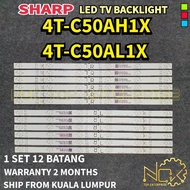 TV SHARP 4T-C50AH1X 4T-C50AL1X LED BACKLIGHT NEW READY STOCK C50AH1X C50AL1X 50AH1X 50AL1X Mlc1