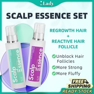 iLady Scalp Essence Hair Growth Serum Booster Rosemary Lavender B7 Vitamin Hair Loss Protein Mask Am