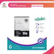 Gramedia Manado - Estudee Loose Leaf Premium - Line 8Mm A5 100Sht