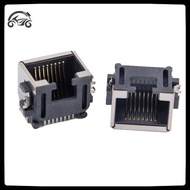 [8C11] 10Pcs RJ45 Network Ethernet Female Soet SMT SMD 8P8C Female Ja Connector H=8.6 [8C]