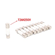 20pcs/lot Slow Blow Fuse 5x20mm T6.3AH250V Cylindrical Ceramic Fuse T0.25/0.5/1/1.25/2/2.5/3.15/4/6