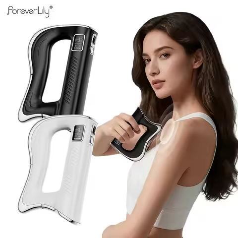 Electric Fascia Scraper EMS Micro Current Fascia Knife Muscle Body Massager Vibration Relaxation Bod