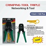 Crimping Tool CRIMPING TOOLS 3 HOLES (RJ45 AND RJ11) / CRIMPING TOOL