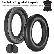Lambskin Ear Pads Upgraded for Sennheiser HD599/HD598/SE/CS/SR/HD595/HD569/HD560S/HD558/Game Zero/G4