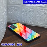 Softcase Glass Kaca SAMSUNG A13(4G/5G) - Casing hp SAMSUNG A13(4G/5G) [ S61 ].