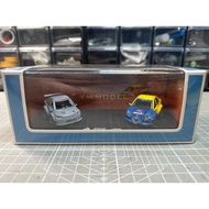 YM 1 64 Honda Civic FD2 TYPE R Q Version Set Brand New Unopened, Photographed Real Shot, Out-of-Prin