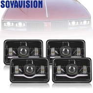 4x6 Inch LED Headlight DRL H4651 H4652 H4656 H4666 H6545 Headlamp for Peterbilt Kenworth Ford Turcks