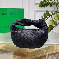 Bv Leather Highest Super Hot-selling bvMINIJODIE Knotted Bag Full Genuine Leather Handmade bv Woven 