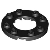 LEGO Parts 11833 Plate, Round 4 x 4 with 2 x 2 Round Open Center**