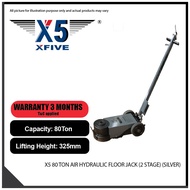 X5 80 TON 2 STAGE Heavy Duty Hybrid Lift Pneumatic Air Hydraulic Floor Jack Garage Automotive Repair car jek kereta 千斤顶