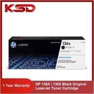 HP 136A Black Original LaserJet Toner Cartridge