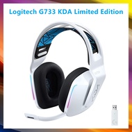 Logitech G733 K/DA Lightspeed Wireless Gaming Headset with Suspension Headband~16.8 M. Color LIGHTSY