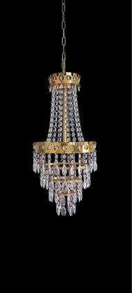 Lampu hias gantung chandelier dekorasi tenda pesta dan ruang tamu