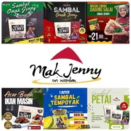 Sambal Omak Jenny / Sambal Petai Mak Jenny Daging Salai Omak Jenny Acar buah Ikan Masin Mak Jenny