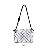 ☃☃ Issey Miyake Japan Miyake BAO BAO Tofu Bag Rhombus Crossbody Bag Geometric Versatile Horizontal Drawstring Shoulder Crossbody Bag