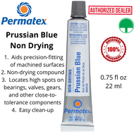 100% Original Permatex Prussian Blue 80038 75 fl oz/22ml high spots on bearings valves gears compone