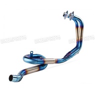 Raven Yamaha R25 Exhaust Header Spiral (Blue)