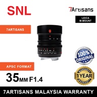 7artisans 35mm F1.4 Lens for Leica M