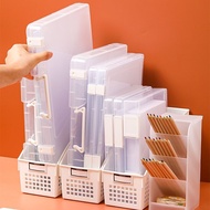 A4 Paper A5 Paper File Storage Box Certificate Student Data Puzzle Large Capacity Desktop Finishing/