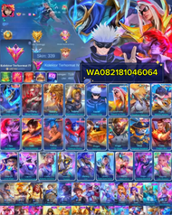 jual akun mobile legend akun ml Sultan murah terbaru