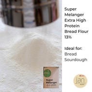 Premium Super Melanger Japanese Bread Flour 13% 高筋麵粉 Tepung Roti Protein 13% Unbleached Flour Sourdough Starter