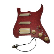 Dda-HSS Guitar Pickups Alnico V Humbucker Pickup Prewired Pickguard Pickups Guitar Wiring Harness Pu