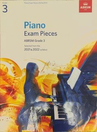 ABRSM 鋼琴考試樂譜 Grade 3 (2021-2022)