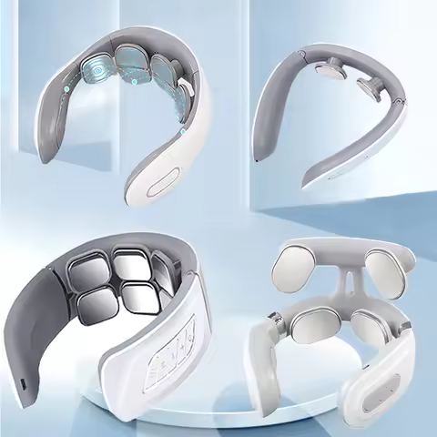 Portable Smart Neck Massager USB Charging for Cervical Pain Relief for Neck PainElectric Deep Tissue