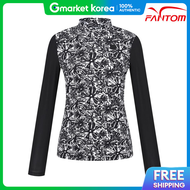 Phantom Tropical Cooling Long Sleeve Inner T-Shirt 221D2Ti604 Bk Womens Tee