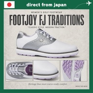FootJoy FJ Traditions Spikeless Women’s Golf Shoes – Classic Style with Waterproof Comfort