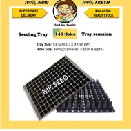 Tray Seedling 140 Hole LECKAT Bekas Semaian 140 Lubang Plastik Seed Germination MurahTanah Biji Beni