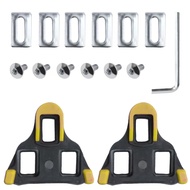 SPD SL Cleats Yellow Indoor / Outdoor Cycling / Road Bike Shoe Cleats